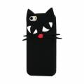 Силиконовый 3D чехол с котом для iPhone SE/5S/5 Lulu Cat
